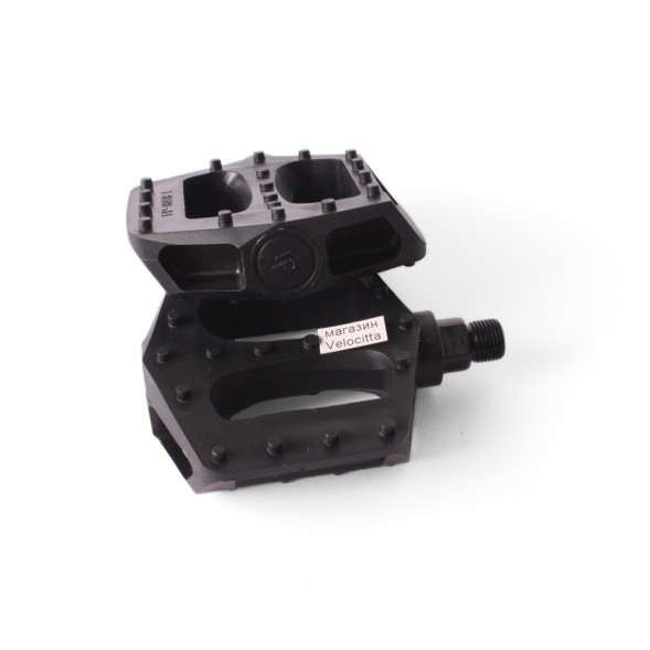 Педали для велосипеда Feimin FP-807B, отражатели, шарикоподшипники, широкие, 85x85 мм, черный