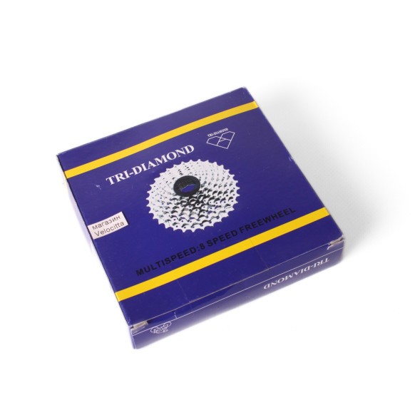 Кассета Tri-Diamond, 8 скоростей, 1/2&amp;quot;x3/32&amp;quot;, звезды 11-32T, хром