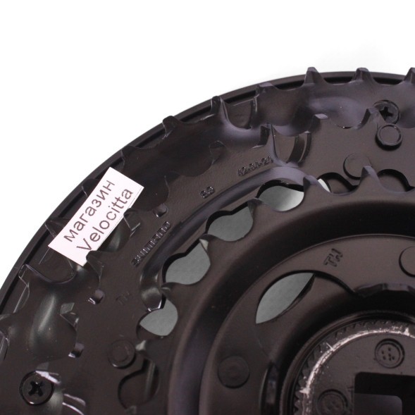 Система велосипедная Shimano Tourney TY501, зубья 24/34/42, шатун 170 мм, с защитой, черный