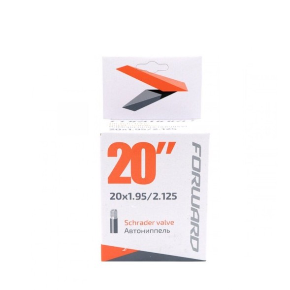 Камера велосипедная Forward 20x1.95/2.125, бутил, ниппель (AV), (Wanda)