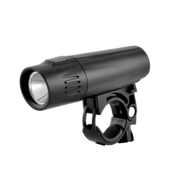 Фара велосипедная Smart Nine 80 BL193W-01, передняя, 1 диод Nichia, 80 lumens, 2 режима, крепеж на руль 22.4-31.8 мм, с батарейками