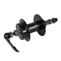 Втулка задняя Quando KT-M65R-36, MTB, стальная, ось 10х135x145 мм, под Disk 6 болтов, под трещотку, с эксцентриком, 36 отверстий,  б/уп