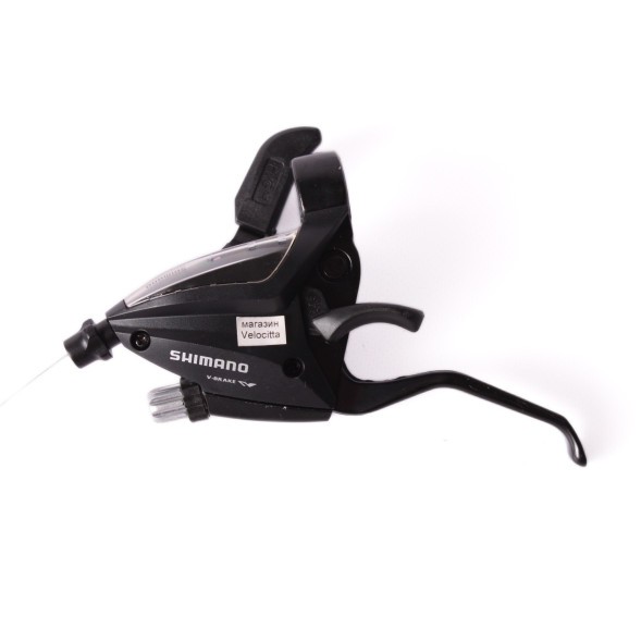 Шифтеры/тормозные ручки ST-EF500-8, 3x6 скоростей, комплект, для Shimano, черный