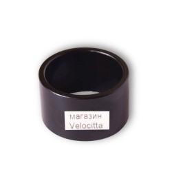 Кольцо проставочное Kenli KL-4021A, спейсер для велосипеда, 1-1/8&amp;quot;, 20 мм, алюминий, черный