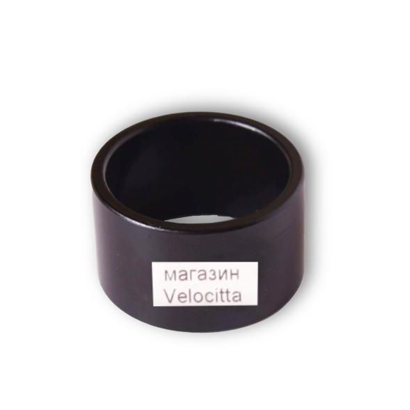 Кольцо проставочное Kenli KL-4021A, спейсер для велосипеда, 1-1/8&amp;quot;, 20 мм, алюминий, черный