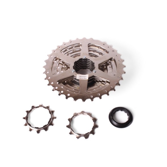 Кассета для велосипеда Tri-Diamond, 9 скоростей, 11-32 зубьев, хром