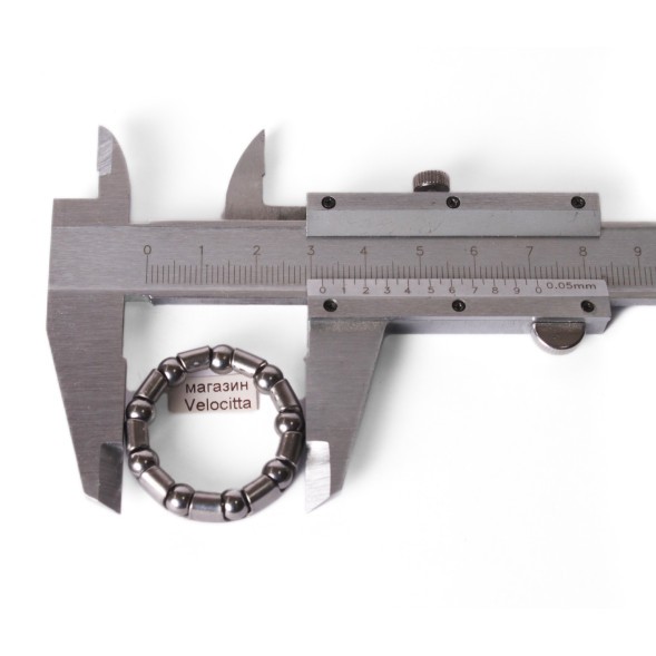 Подшипник велосипедный TB-03, для тормозной втулки, заднего колеса 7/32&amp;quot;, 9 шариков