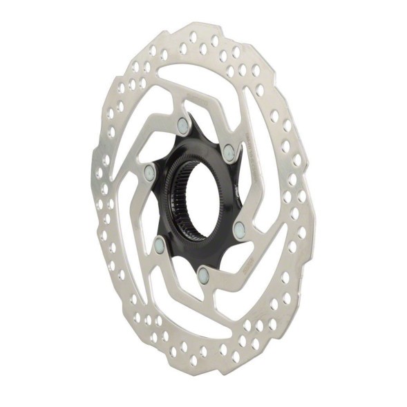 Ротор дискового тормоза Shimano SM-RT10, 160 мм, Center Lock, хром