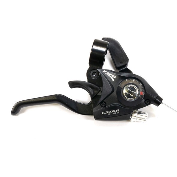 Шифтер/Тормозная ручка Cstar TS60-7-BK правая, 7 скоростная, с тросом, черная
