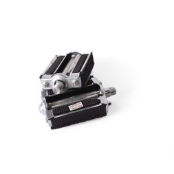 Педали металло-резиновые &amp;quot;Мечта колхозника&amp;quot; М14х1.25, с катафотами, шарик. подшипники, 100x73 мм, хром