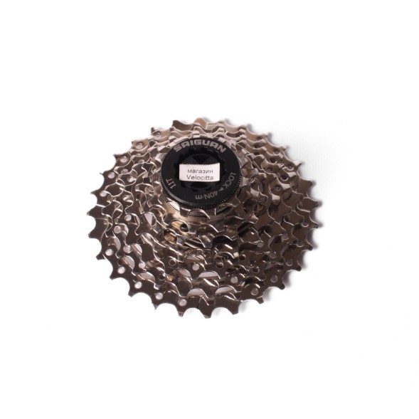 Кассета велосипедная Saiguan, 7 скоростей, 11-28T, 1/2&amp;quot;x3/32&amp;quot;, хромированная