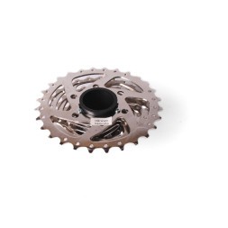 Кассета велосипедная Saiguan, 7 скоростей, 11-28T, 1/2"x3/32", хромированная