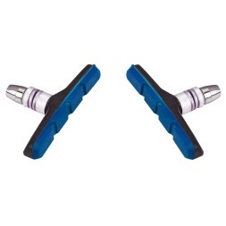 Тормозные колодки Rapida BS-124, 70 мм, V-Brake, 2-х компонентные, синий, упаковка