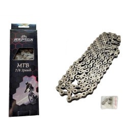 Цепь Rapida P-8003, 7/8 скор., 116L, 1/2"x 3/32", с замком, звено 7.1 мм, инд. упаковка