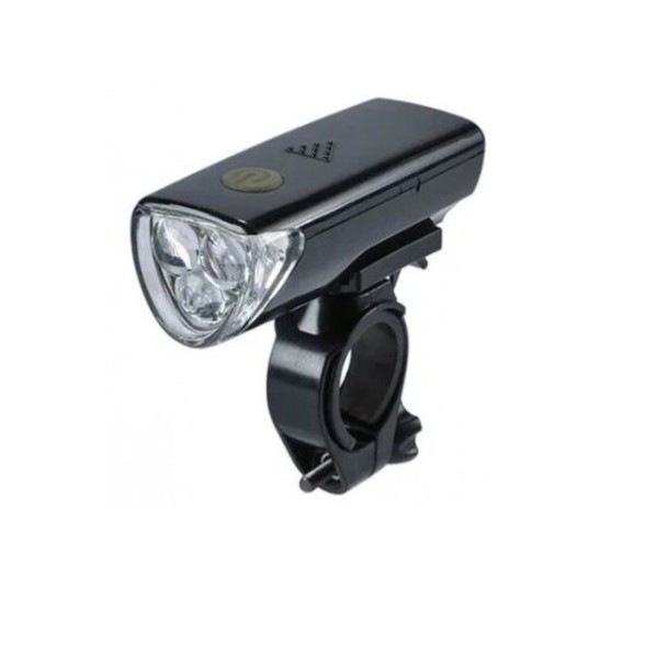 Велофонарь Jing Yi JY-369C Black, передний, 3 Super Bright White LED, 3 режима работы, блистер