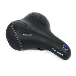 Седло Hogger SDHG75215EGBK, 275x215 мм, Comfort, унисекс, гель, эластомер, блистер