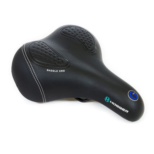 Седло Hogger SDHG75215EGBK, 275x215 мм, Comfort, унисекс, гель, эластомер, блистер