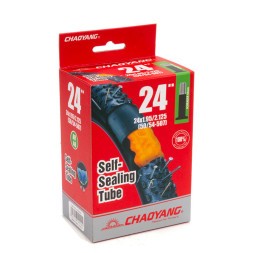 Велокамера Chaoyang 070203F, 24"x1.95/2.125 AV-48 мм, антипрокольная, бутиловая, Box