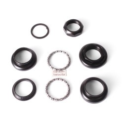 Рулевой набор велосипедный Neco H800K, 22.2х30х27 мм, китайский стандарт, с подшипниками