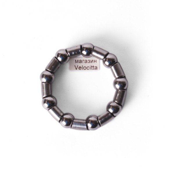 Подшипник велосипедный, для односоставной каретки закрытого типа, ø8 мм x 9 шаров, вн. ø 44.6 мм