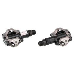 Педали велосипедные Shimano PD-M520, SPD, контактные, черные