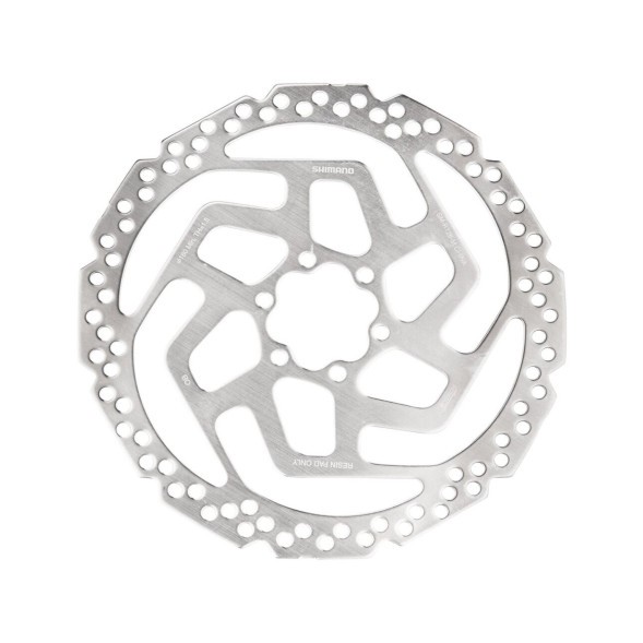 Ротор дискового тормоза Shimano SM-RT26, 180 мм, 6 болтов, хром