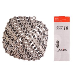 Цепь Taya TS-10S, 10 speed, 116 звеньев, 1/2&amp;quot;x5/64&amp;quot;, с замком, инд. упаковка