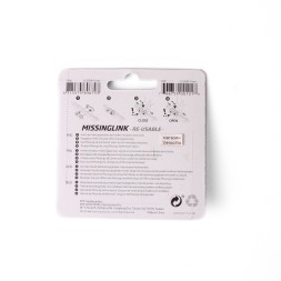 Замок цепи KMC, CL559R, 10 скоростей, 1/2"х11/128", пин 5,88 мм, на блистере, 2 шт.