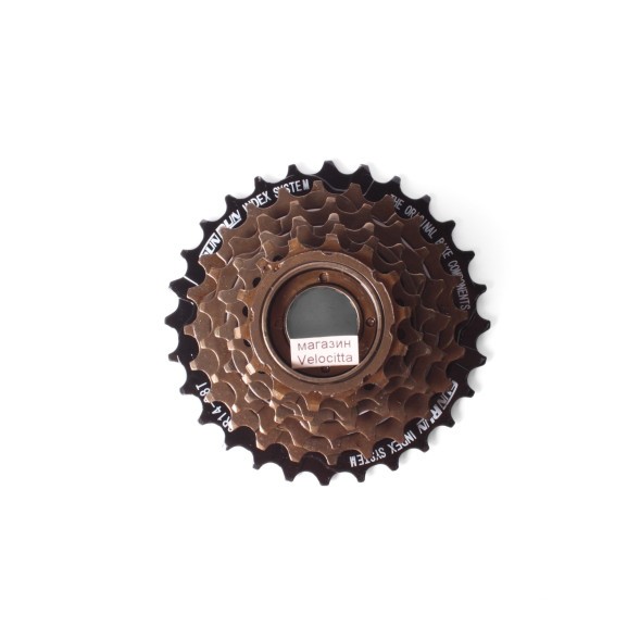 Трещотка велосипедная SunRun, 14-28T, 6 скоростей, индексная