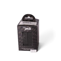 Обмотка руля велосипедная Deda Elementi Perfored Black, с перфорацией, амортизирующая