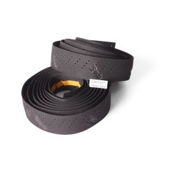 Обмотка руля велосипедная Deda Elementi Perfored Black, с перфорацией, амортизирующая