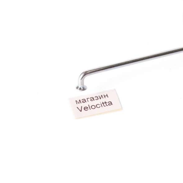 Велосипедные спицы 173 мм, оцинкованные, комплект, 2.0 мм, с ниппелями, 18 шт