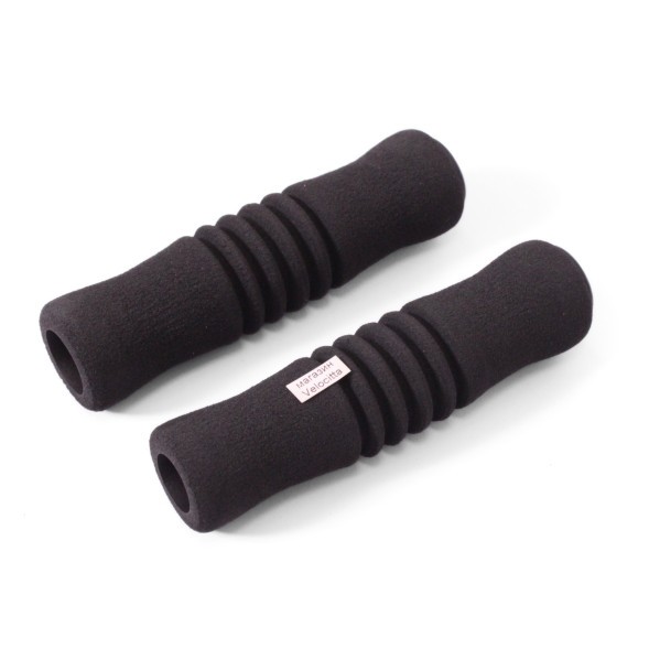 Грипсы велосипедные New Vision SZ-B025, 127 мм, неопреновые, анатомические, черный