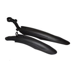 Велосипедные крылья XGNB-032, 20&amp;quot;-24&amp;quot;, MTB, комплект, пластик, черный