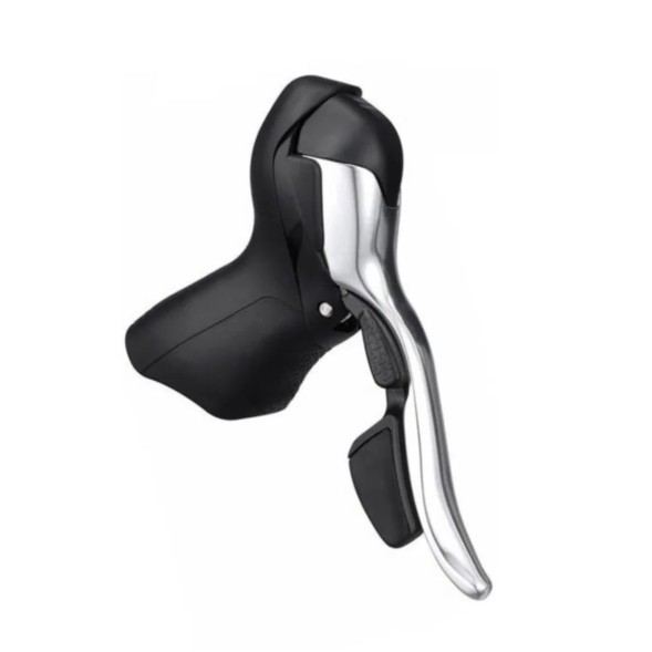 Шифтер с тормозной ручкой Microshift SB0838R, правый, 8 скоростей, трос 2050, черно-серебристый, торг. уп