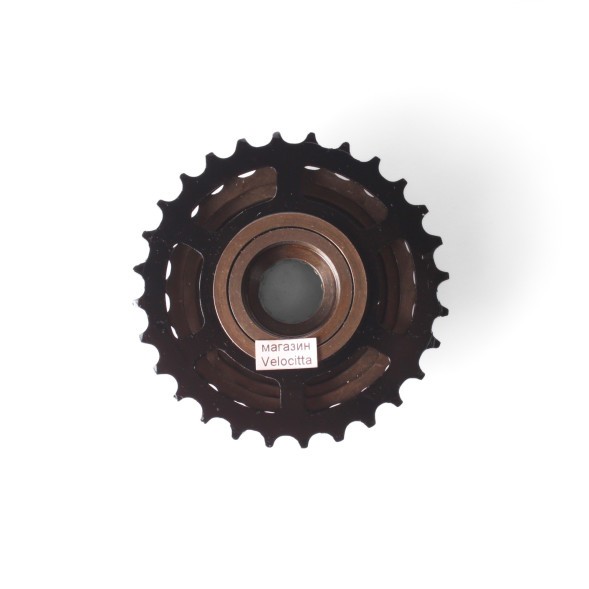 Кассета-трещотка велосипедная SunRun, 7 скоростей (EDX7), зубья 14-28T, сталь