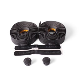 Лента на руль для велосипеда Deda Mistral Tape, с торцевыми заглушками, черная