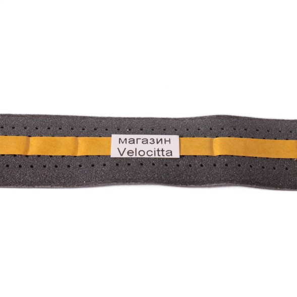 Лента на руль для велосипеда Deda Mistral Tape, с торцевыми заглушками, черная