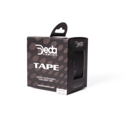 Лента на руль для велосипеда Deda Mistral Tape, с торцевыми заглушками, черная