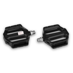 Педали велосипедные Shimano PD-EF202, топталки, алюминий, черный