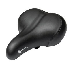 Велоседло Klonk 11511, 243х200 мм, Elastomer, Comfort Series, черный