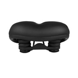 Велоседло Klonk 11511, 243х200 мм, Elastomer, Comfort Series, черный