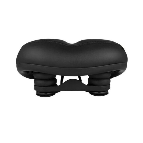 Велоседло Klonk 11511, 243х200 мм, Elastomer, Comfort Series, черный