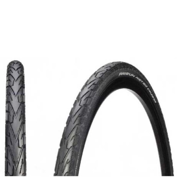 Велопокрышка Arisun 700x45C (47-622), A601, Metro Cruiser, City / Urban / Trekkung, PD (Антипрокол эластичная резина 5 мм), Wire, 60TPI, торг. уп.