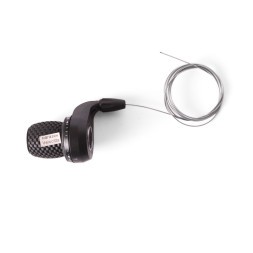 Шифтер велосипедный SunRun SL-KDSG-03C, Gripshft, левый, 3 скор., 22.2 мм, черный