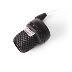 Шифтер велосипедный SunRun SL-KDSG-03C, Gripshft, левый, 3 скор., 22.2 мм, черный