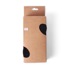 Лента на руль для велосипеда HL-GR28-1, с торцевыми заглушками, 30х1900 мм, черный