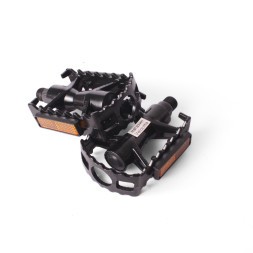 Велопедали алюминиевые Feimin FP-961, резьба 9/16&amp;quot;, со светоотражателями, 93x60 мм, черный