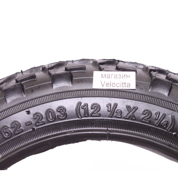 Покрышка Wanda 12&amp;quot; 1/2х2 1/4 (62-203), P1033, черная