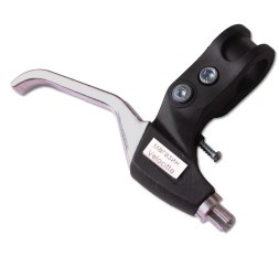 Комплект тормоза V-Brake в сборе, набор: ручки металл, стальные передние/задние тормоза, тросики, черный